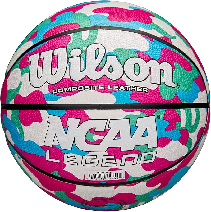 WILSON NCAA Legend Basketballs - Size 5, Size 6 and Size 7