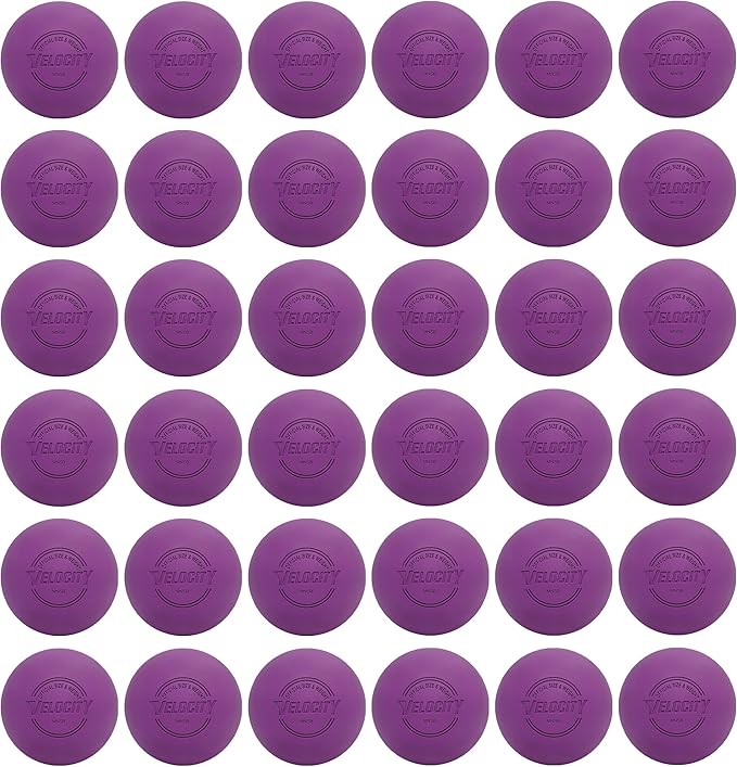 Velocity Lacrosse Balls - 1, 2, 3, 6, 12, 18, 24, 36, 60 and 120 Packs - for Practice, Official NFHS and College Approved Size