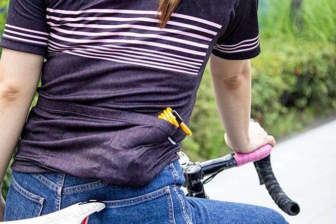 Bike Lock Cable, Q5-COCON 6ft Red, 3-Digit Resettable Combination Cable Lock, Compact Design, Easy to Carry, Bicycle Lock Cable
