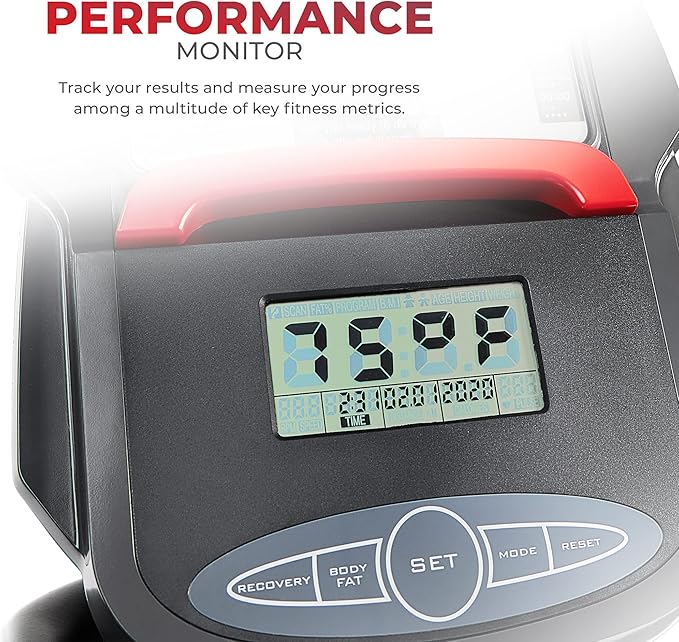 Sunny Health & Fitness Elite Interactive Series Exercise Elliptical with Exclusive Free SunnyFit App Enhanced Bluetooth Connectivity - SF-E320047