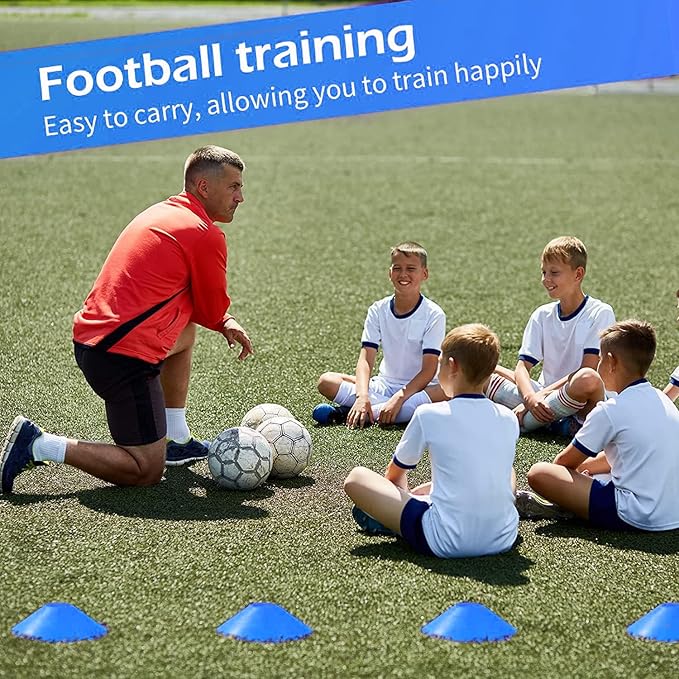 Adjustable Speed Training Hurdles Fitness & Speed Training Equipment with Agility Ladder - Plyometric Fitness & Speed Training – Hurdle/Obstacles for Soccer, Football, Track & Field