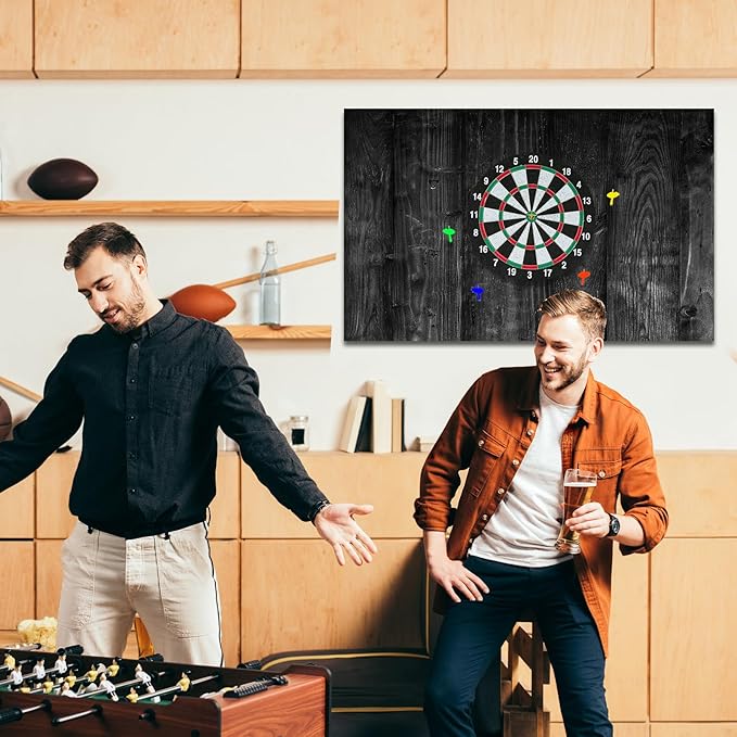 Felt Wood Grain Dart Board Wall Protectors Square Dart Board Backing Tiles Dartboard Backboard Cork Backboard Alternative