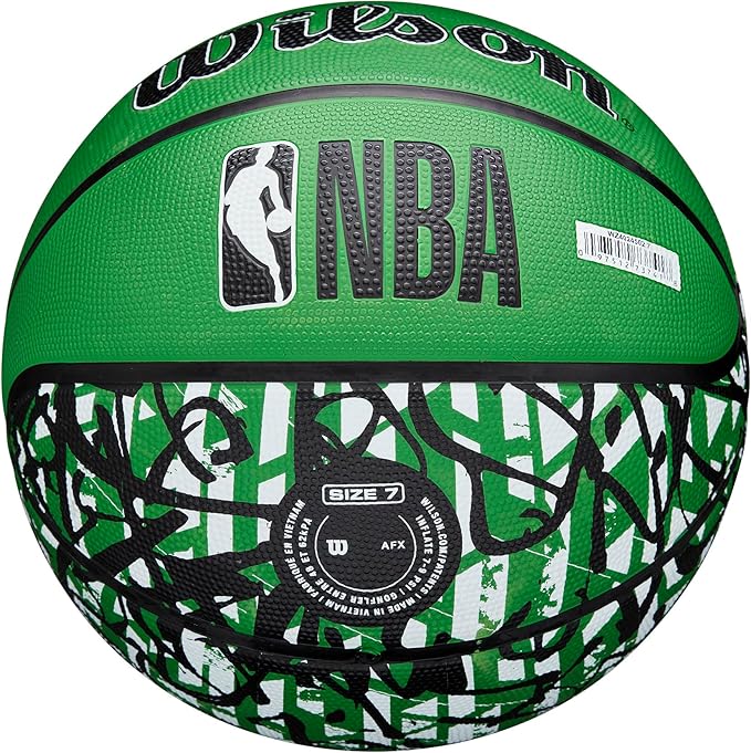 WILSON NBA Team Graffiti Basketballs - Size 7-29.5"
