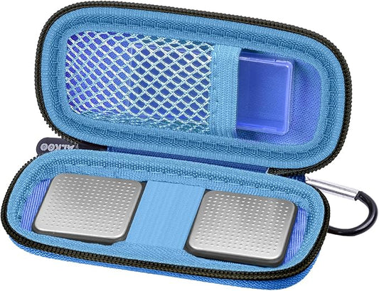 Heart Monitor Case Compatible with AliveCor Kardia Mobile ECG/for KardiaMobile 6L for Apple and Android Device - CASE ONLY (Dark Blue)