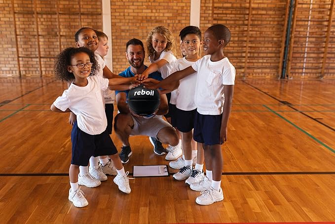 Premium Rubber/Leather Basketball - Kids & Youth, Size 3/4/5/6/7