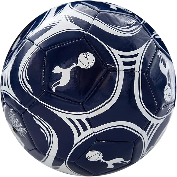 Icon Sports Officially Licensed Tottenham Hotspur Regulation Size 5 Soccer Ball