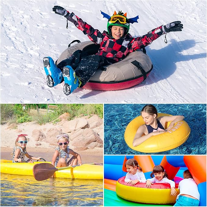 Dr.meter Air Mattress Pump: Rechargeable 6000mAh Portable Battery Air Pump, Quick-Fill Electric Air Inflator Deflator for Outdoor Camping Inflatable Bed Pool Boat Float Raft Swimming Rings Vacuum Bag