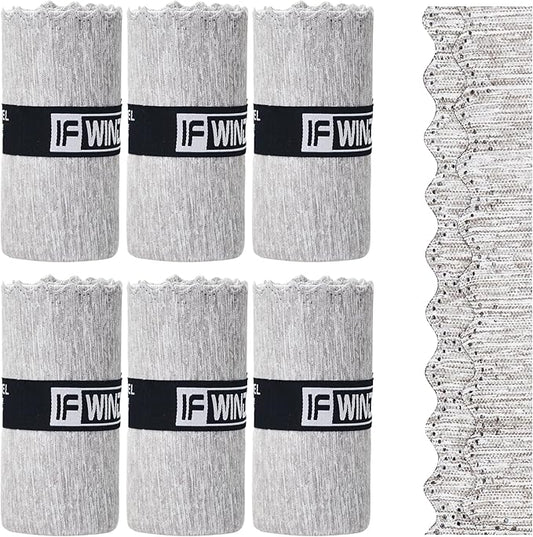 6 Pack Microfiber Gym Towels for Working Out,Fast Drying Workout Accessories Sweat Towels for Gym Gear for Men & Women,Sports Exercise Fitness Gear Tennis for Body Hot Yoga