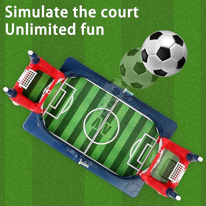Football Table Interactive Game Soccer Games Table Foosball Table for Boys Kids Family Game Night Fun Mini Foosball Indoor Outdoor Party Games Toys Gifts
