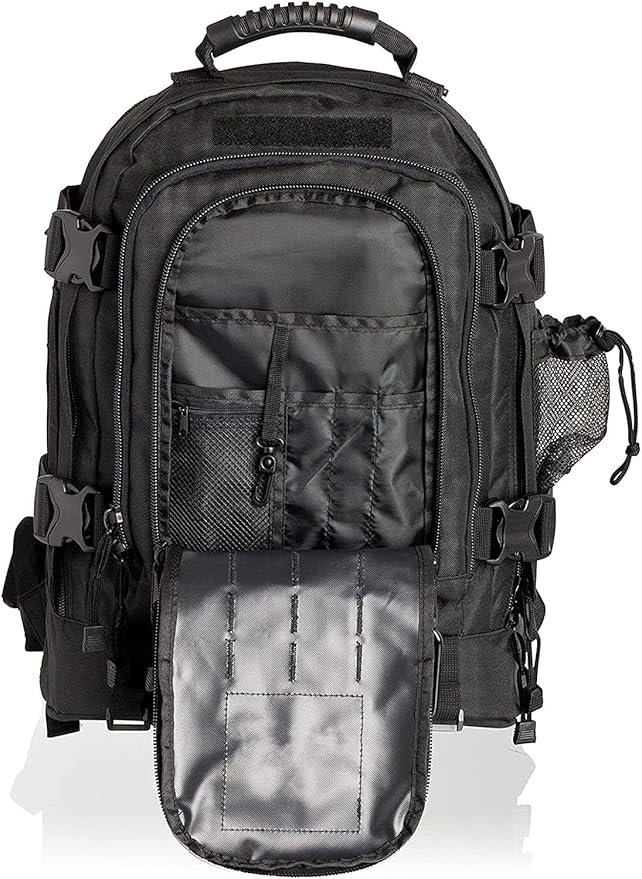 Expandable 40-64L Military Tactical Backpack 3 Day Bag Hiking Gym Sport Camping