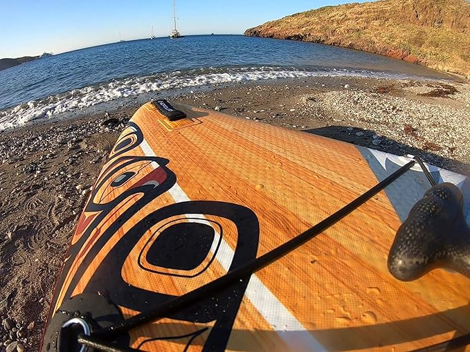 Boardworks SHUBU SUP - All Water Inflatable Stand-Up Paddle Board - SUP Includes Complete Kit with Paddle, Backpack Carry Bag, Leash, Dry Bag and Pump