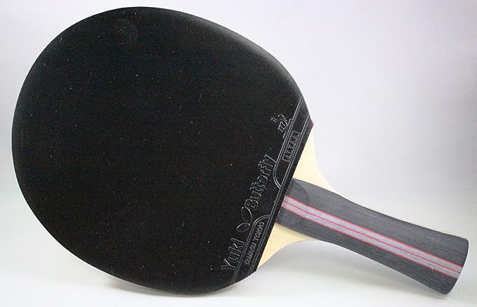 Butterfly B302FL Shakehand Table Tennis Racket | China Series | Racket and Case Set with Smooth Rubber On Both Sides | Recommended for Beginning Level Players