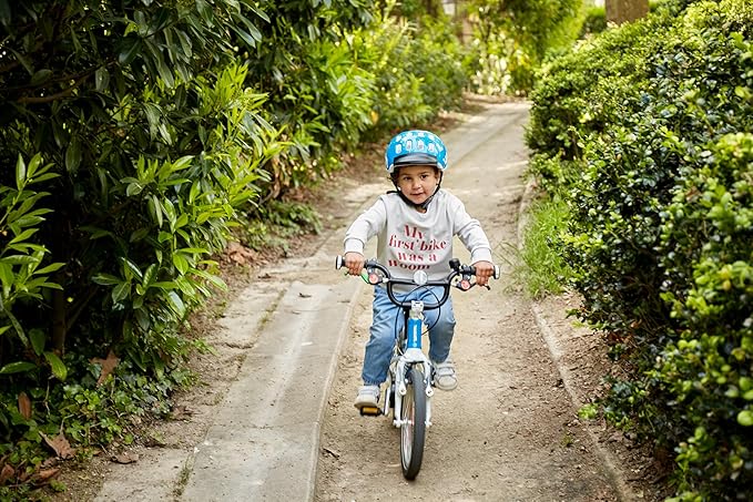 woom 2 Children’s Bicycle for Kids 3-4.5 Years Old, 14-Inch Wheels, Lightweight Bike with Handbrake & Chain Guard, Boys & Girls - Red