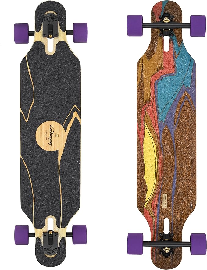 Loaded Boards Icarus Bamboo Longboard Skateboard