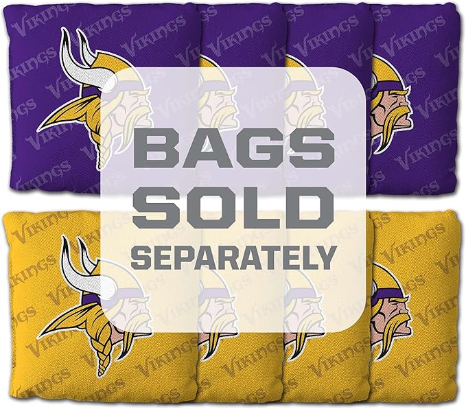 YouTheFan NFL 2’ x 4’ Professional Wood Cornhole Game