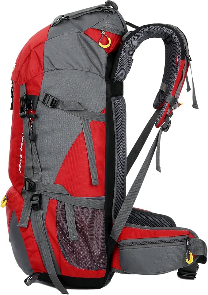 Esup 50L Hiking Backpack Men Camping Backpack with rain cover 45l+5l Lightweight Backpacking Backpack Travel Backpack