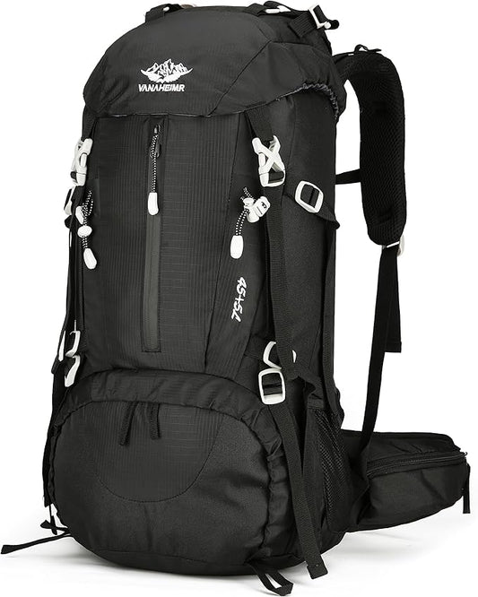 Esup 50L Hiking Backpack Men Camping Backpack with rain cover 45l+5l Lightweight Backpacking Backpack Travel Backpack