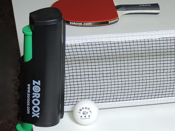 Table Tennis Net | Portable | Retractable | Easy Install Portable Table Tennis Net for Any Table. Easy to Install & Durable