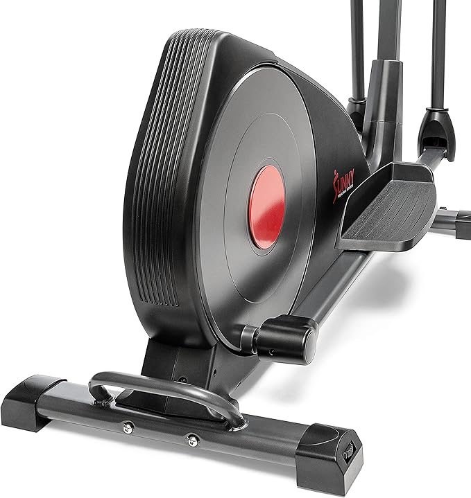 Sunny Health & Fitness Full Body Workout Elliptical Trainer with Digital Performance Monitor, Low Impact Exercise, and Optional Bluetooth with Exclusive SunnyFit App