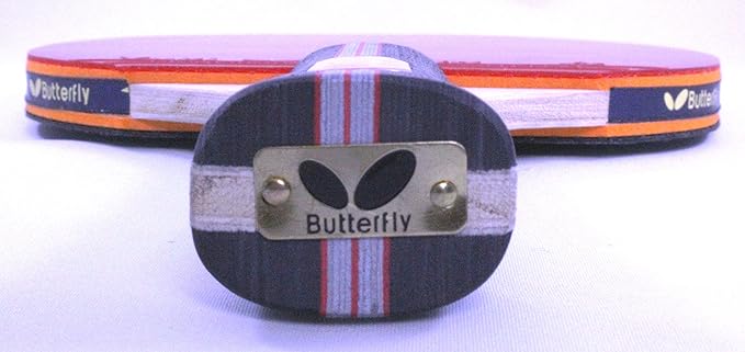 Butterfly B302FL Shakehand Table Tennis Racket | China Series | Racket and Case Set with Smooth Rubber On Both Sides | Recommended for Beginning Level Players