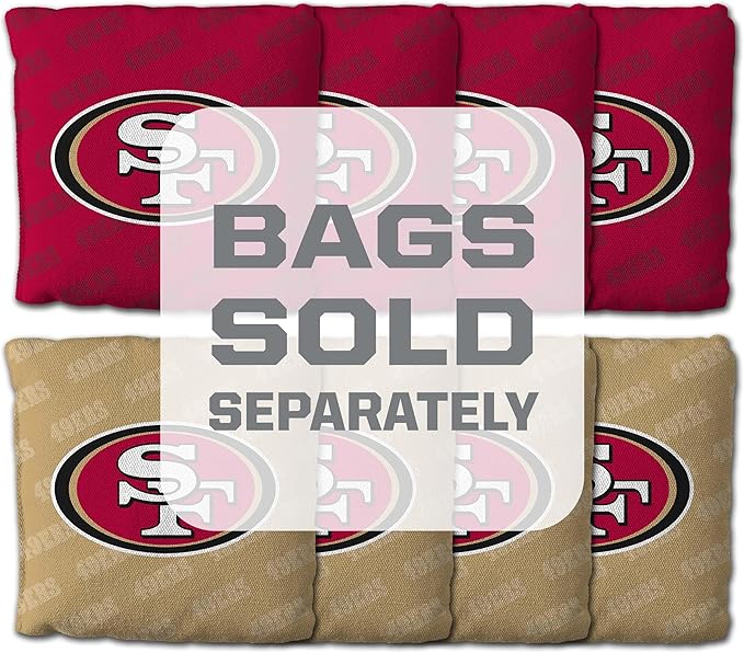 YouTheFan NFL 2’ x 4’ Professional Wood Cornhole Game