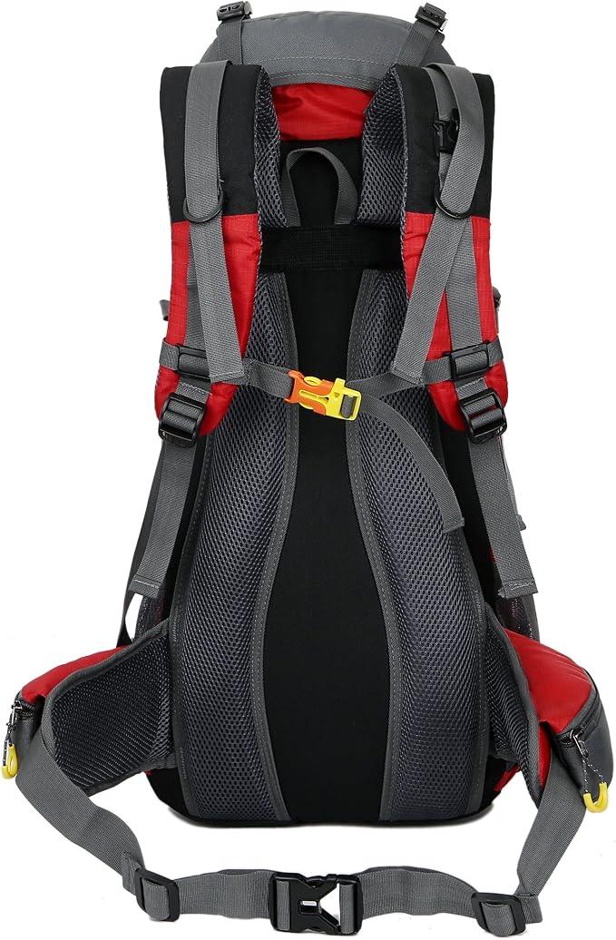 Esup 50L Hiking Backpack Men Camping Backpack with rain cover 45l+5l Lightweight Backpacking Backpack Travel Backpack