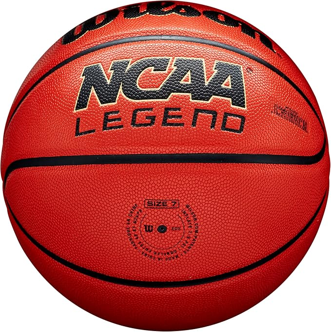 WILSON NCAA Legend Basketballs - Size 5, Size 6 and Size 7