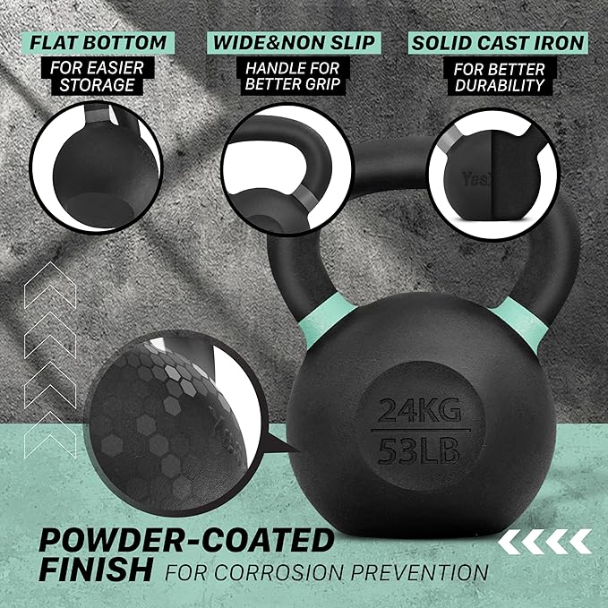 Yes4All Cast Iron Kettlebell