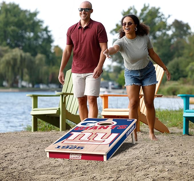 YouTheFan NFL 2’ x 4’ Professional Wood Cornhole Game