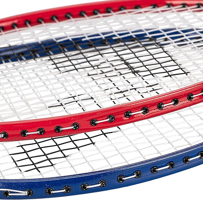 Franklin Sports Badminton Racket + Birdie Set - Replacement Badminton Equipment for Kids + Adults - 2 Player - 4 Player Badminton Racket Sets