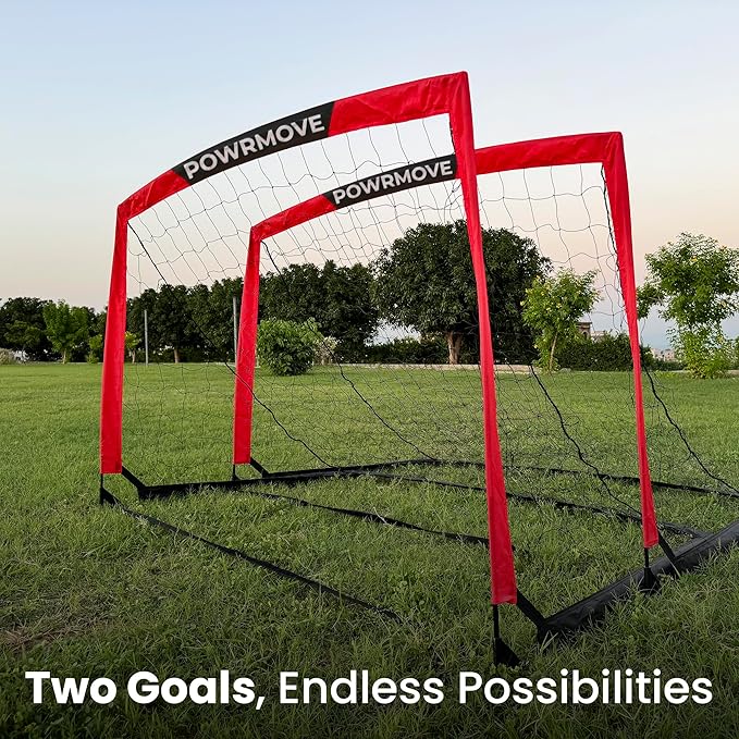 Soccer Goal for Backyard-Portable Goal Net, Toddler Soccer Goal, Soccer Goal 6FT x 4FT Soccer Net, Indoor Soccer Goal, Durable Soccer Goal Net, Sports Net for Kids & Adults