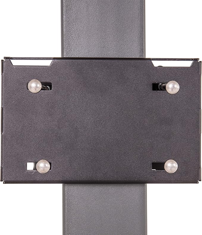 Silverback Junior Youth 33" Basketball Hoop with Lock ‘n Rock Mounting Technology Mounts to Round and Vertical Poles, Black (B8410W)
