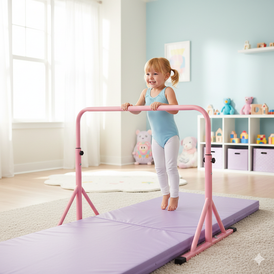 🤸‍♀️ Building Strength and Confidence: Why a Kids’ Gymnastics Bar Is a Perfect Addition to Active Play at Home