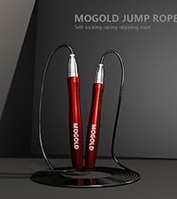 Speed Ropes Jump Rope For Men/Women- Premium Quality Tangle-Free - Self-Locking Screw-Free Design - Speed Ropes for Boxing/Crosffit/Double-Unders - Skipping Rope for Workout & Home Exercises