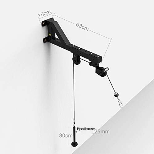 Ipanda Forearm Wrist Trainer, Tricep Workout Machine Wall-Mounted Cable Pulley System for LAT Pull Downs, Tricep Pull Downs, Forearm Home Gym Equipment