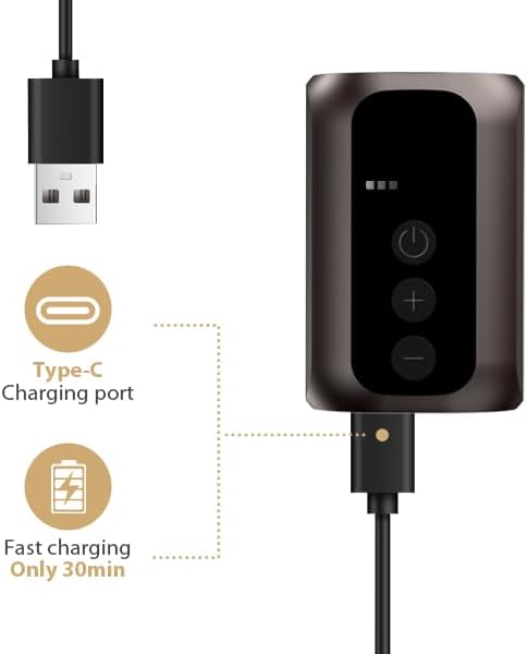 A5mini Smart Electric Bike Pump 100 PSI – Mini Air Pump with Digital Display, Auto Shut-Off, Fast Charging for Bikes and Balls