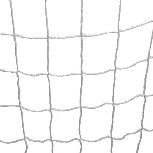 TOPINCN Soccer Net, Durable Polypropylene Fiber Full Size Football Net Football Kicking Net Soccer Goal Post Net Sports Replacement for Backyard Playground