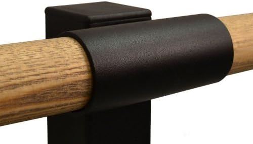 Vita Vibe - USA Made - Traditional Wood Double Barre Fixed Height Floor Mount Ballet Barre - Stretch/Dance Bar - 4 FT- 40 FT