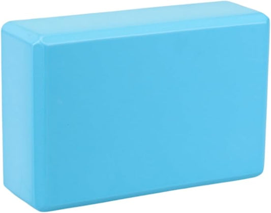 Yoga Block - Unsupported Latex Eva foam - Soft non slip surface with bevel for yoga, pilates, meditation - Yoga accessories for stability, balance and deep stretching
