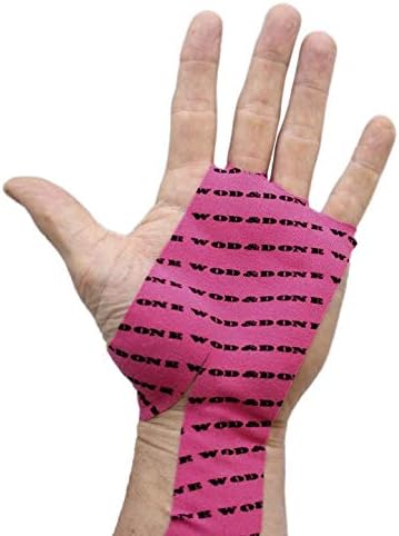 WOD&DONE Custom Hand Protection Athletic Tape Grips for Pullups, Functional Fitness, Gymnastics
