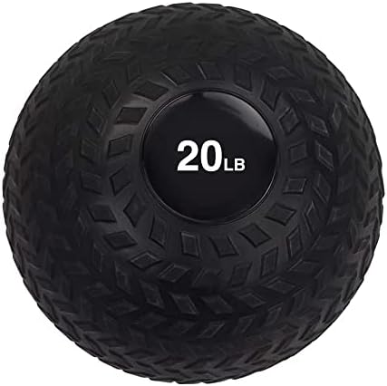 Body Sport Slam Ball with Tread Surface, Versatile, Workout Training, Strength Building, Improve Muscle Mass