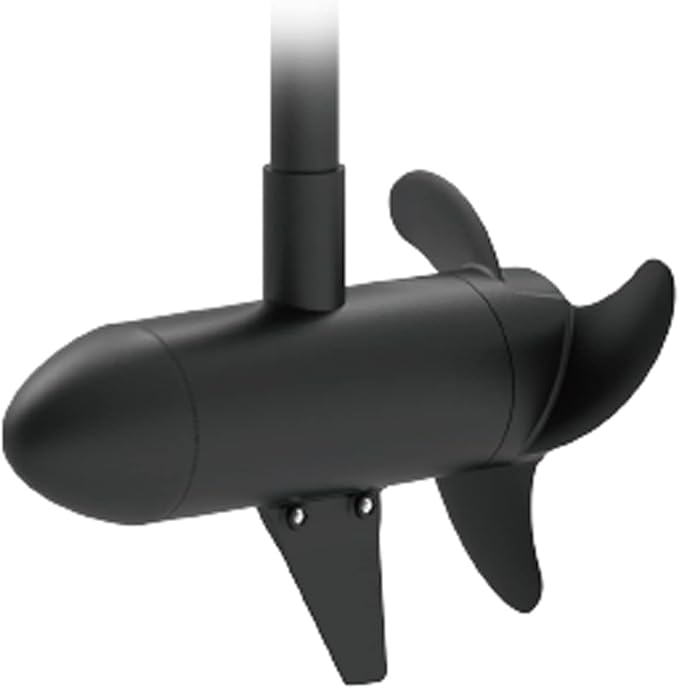 Zichen Haswing Black 12V 55LBS 39inch Transom Trolling Motor with Wireless Remote, Foot Control for Inflatable Pontoon Boat, Dinghy Kayak Fishing, One Person Boat Fishing in Saltwater and Freshwater