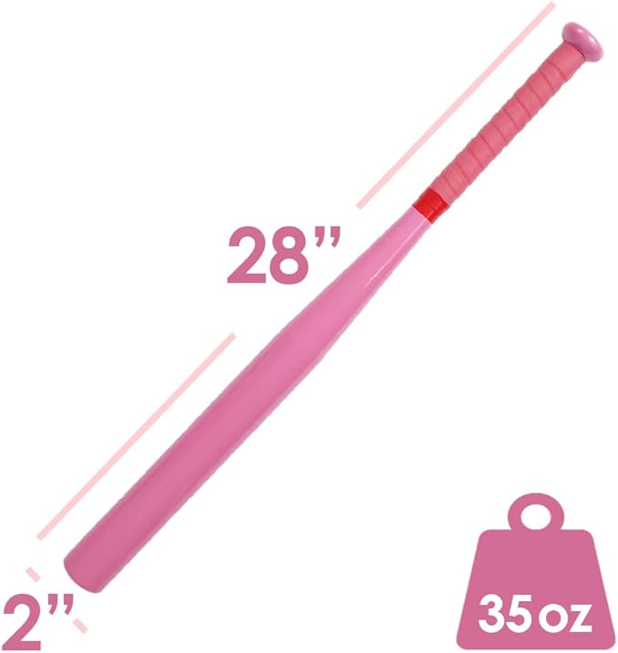 Aluminum Baseball Bat - 28-30 Inch 35 Oz - Softball, Self Defense, Batting Practice, Pickup Games and Home Security - Metal Tball Bat - KOTIONOK