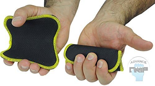 Advance Grip - Multi Purpose Fitness Lifting Double Sided Neoprene Grips Gloves 1 Pair Weight Lifting Training Glove Workout Gym Palm Exercise Gloves Men & Women Grip Pad