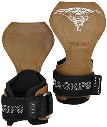 Cobra Grips PRO Weight Lifting Gloves Heavy Duty Straps Alternative Power Lifting Hooks for Deadlifts Adjustable Neoprene Padded Wrist Support Bodybuilding