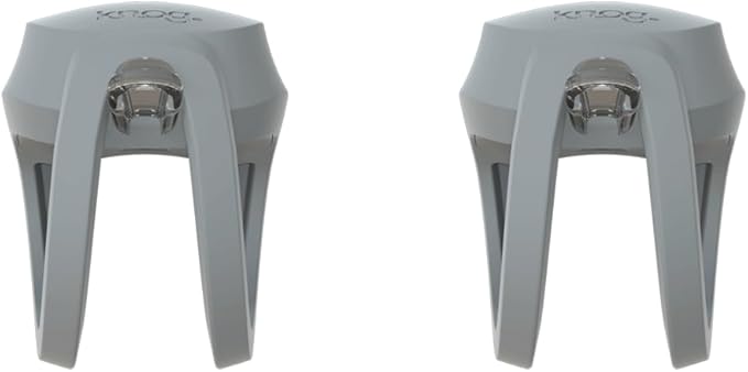 Knog Frog Bike Headlight and Tail Light Set - USB-C Rechargeable Bicycle Light with 40 Lumen Front & 20 Lumen Rear Output, 9 Modes, Flexible Mount, IP65 Water Resistant Bike Light