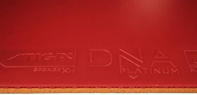 STIGA DNA Platinum XH Table Tennis Rubber | Extra Hard Professional Table Tennis Sheet for Maximum Control & Powerful Spins - Full Stroke Control