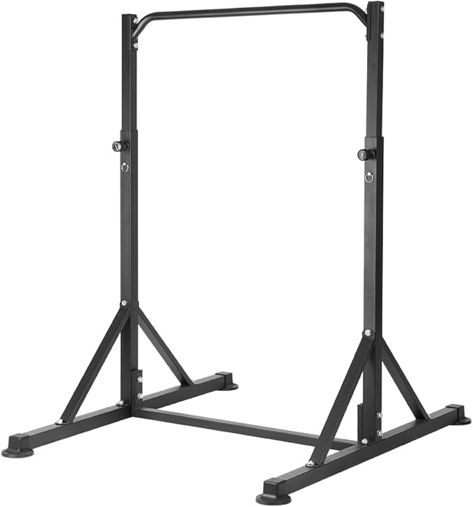 ONETWOFIT Pull Up Station, Power Tower Adjustable Pullup Bar Multifunction Strength Training Workout Gym Equipment Free Standing Chin up Bar for Home Outdoor, Support 440LBS
