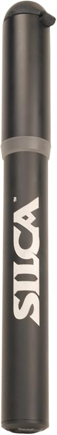 SILCA Gravelero Mini Bike Pump | high Volume Gravel/Mountain/Road | Alloy Body w/Hose and Locking Chuck | Presta and Schrader Head | Micro Hand Pump for tubed/tubeless Tires | Bike Hand Pump