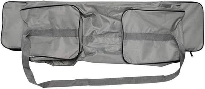 Inflatable Boat Bench Seat Cushion And Detachable Seat Bag, Bench Seat Cover 420D Oxford Seat Storage Bag For Kayak Inflatable Boat(Black 95cm)